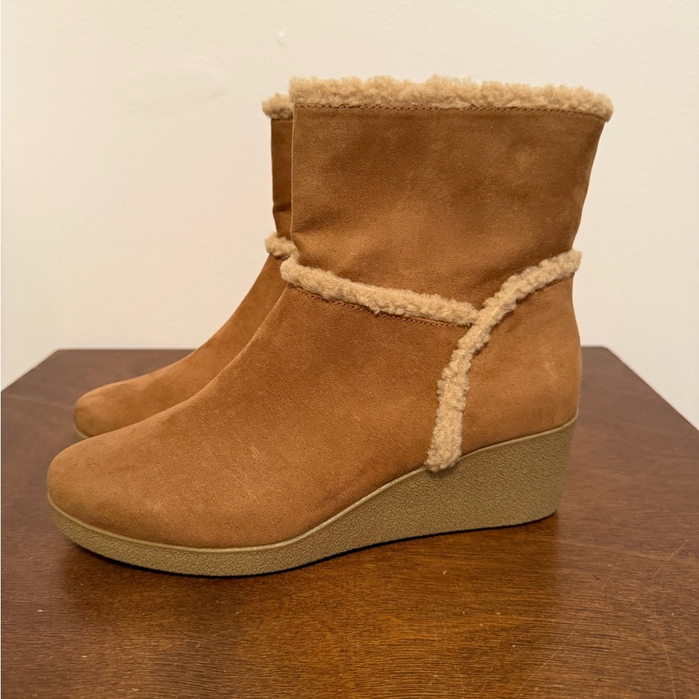 Style & Co. Brown Suede Winter Boots
